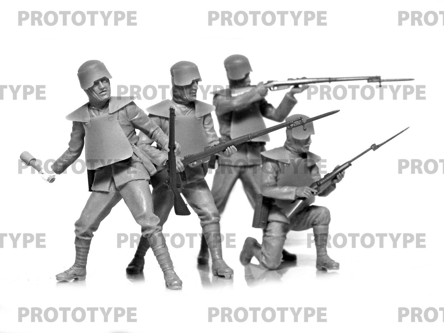 WWI Italian Infantry in armor – Image 8