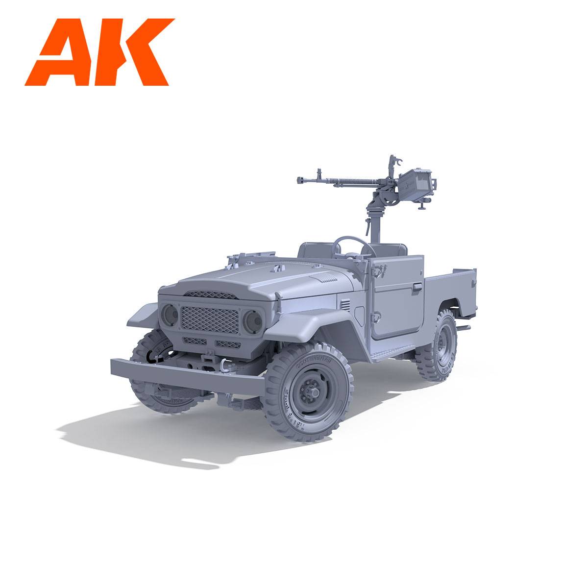 FJ43 PICKUP WITH DSHKM – Image 4