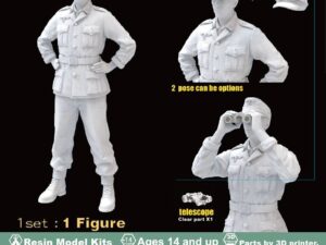 WWII German Soldier 1944 Observation