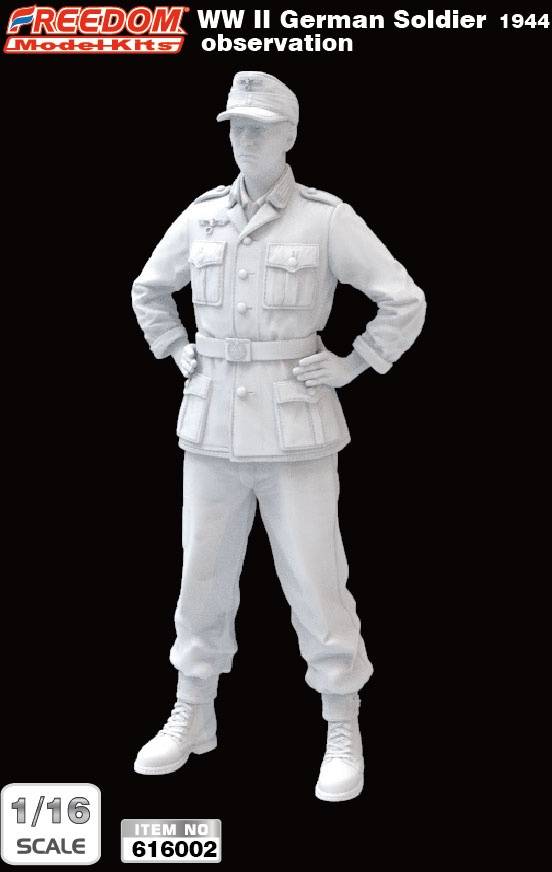 WWII German Soldier 1944 Observation – Image 3