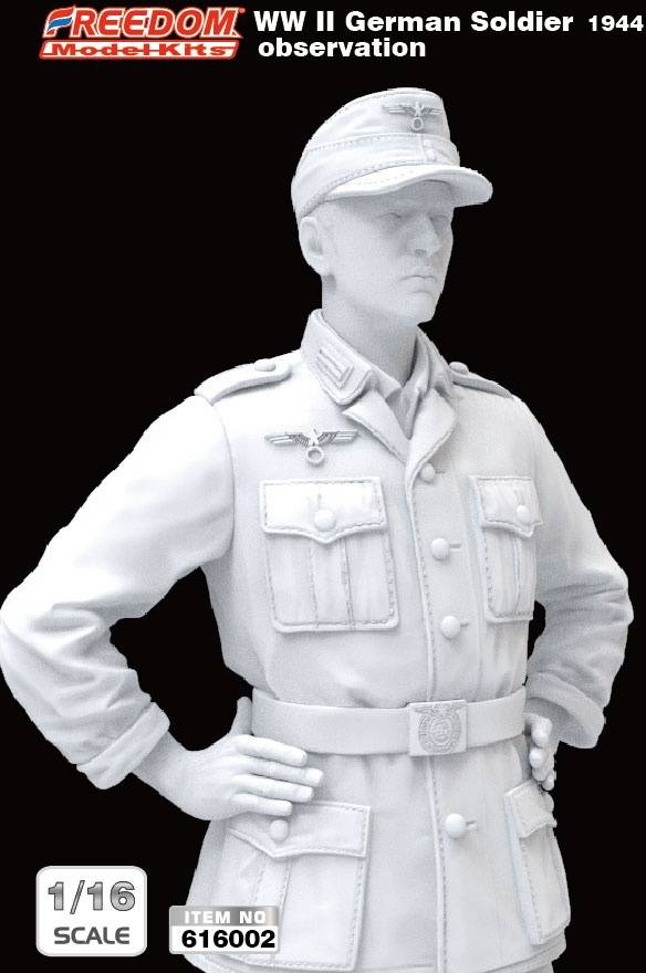 WWII German Soldier 1944 Observation – Image 4
