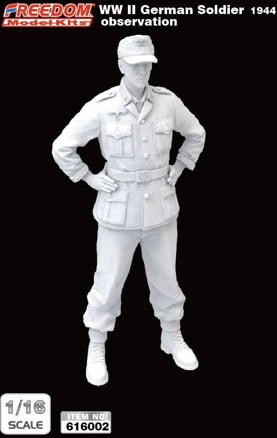 WWII German Soldier 1944 Observation – Image 5