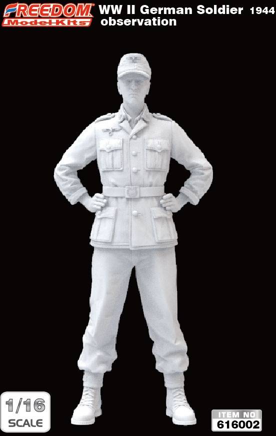 WWII German Soldier 1944 Observation – Image 7