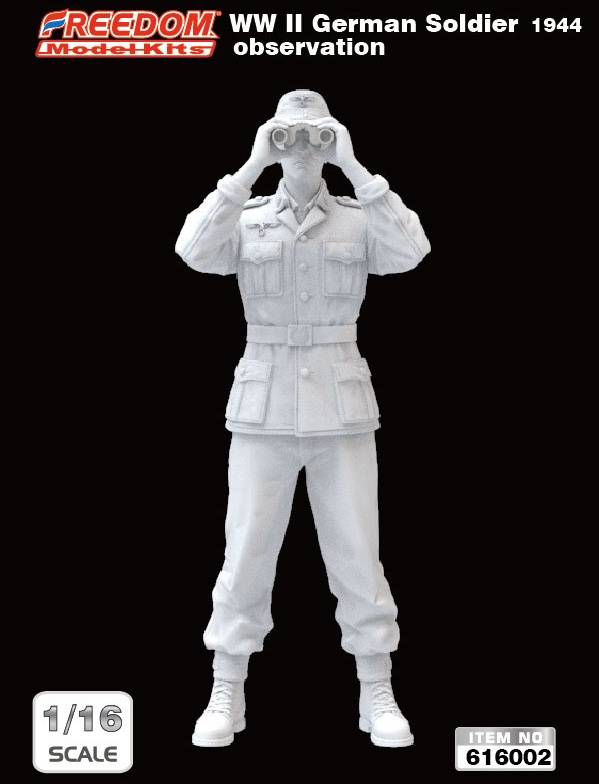 WWII German Soldier 1944 Observation – Image 8