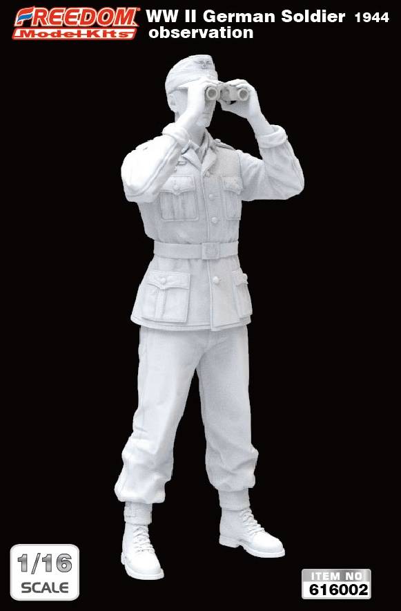WWII German Soldier 1944 Observation – Image 9
