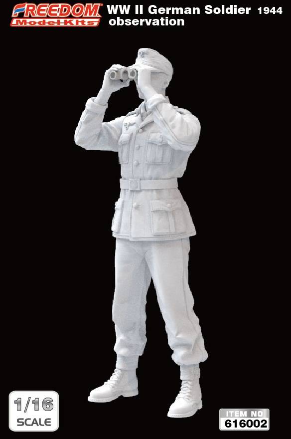WWII German Soldier 1944 Observation – Image 10