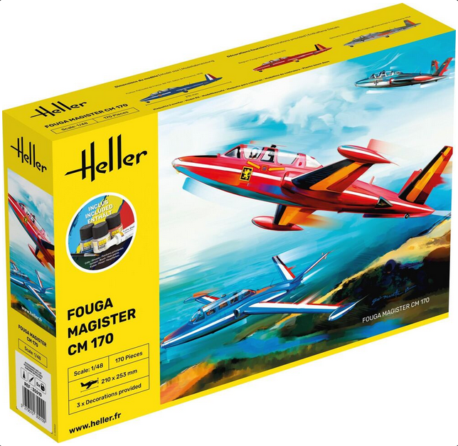 STARTER KIT Fouga Magister CM 170 – Image 3