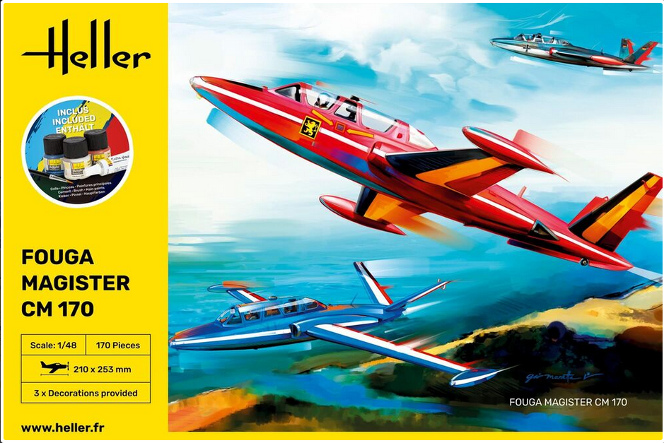 STARTER KIT Fouga Magister CM 170