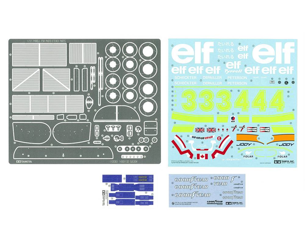 Tyrrell P34 Six Wheeler (w/Photo-Etched Parts) – Image 9