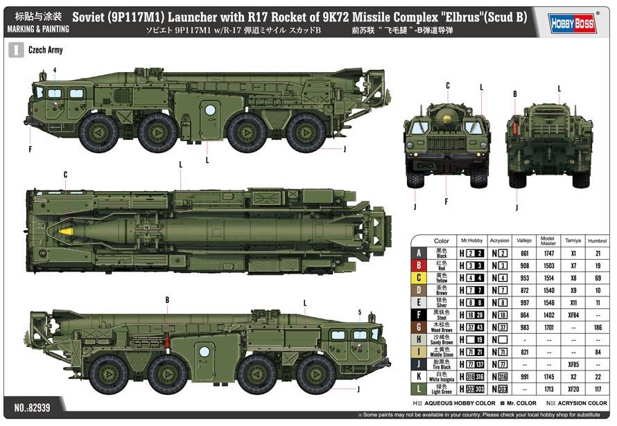 Soviet (9P117M1) Launcher with R17 Rocket of 9K72 Missile Complex "Elbrus" (Scud B) – Image 12