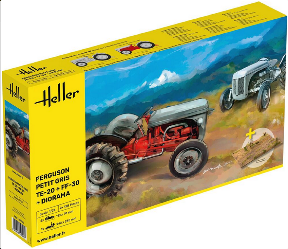 Ferguson Petit Gris TE-20 + FF-30 + Diorama – Image 3