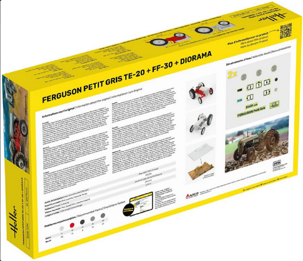 Ferguson Petit Gris TE-20 + FF-30 + Diorama – Image 4