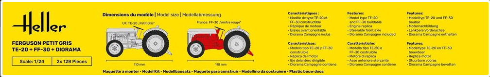Ferguson Petit Gris TE-20 + FF-30 + Diorama – Image 5