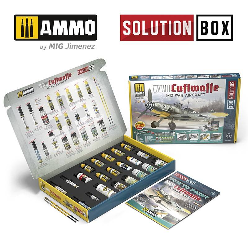 SOLUTION BOX – WWII Luftwaffe Mid War Aircraft – Image 2