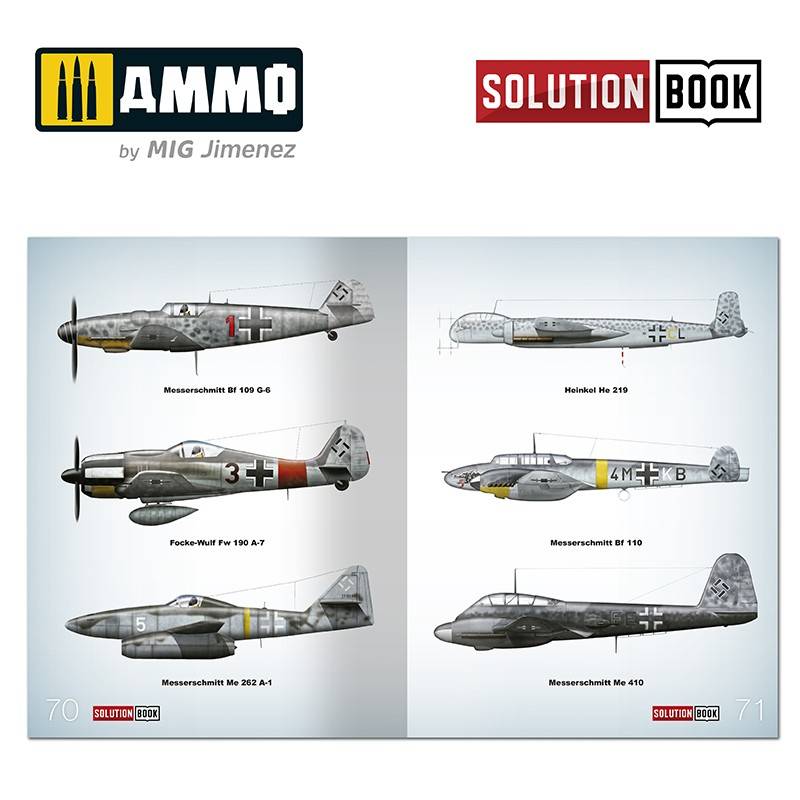 SOLUTION BOX – WWII Luftwaffe Mid War Aircraft – Image 14