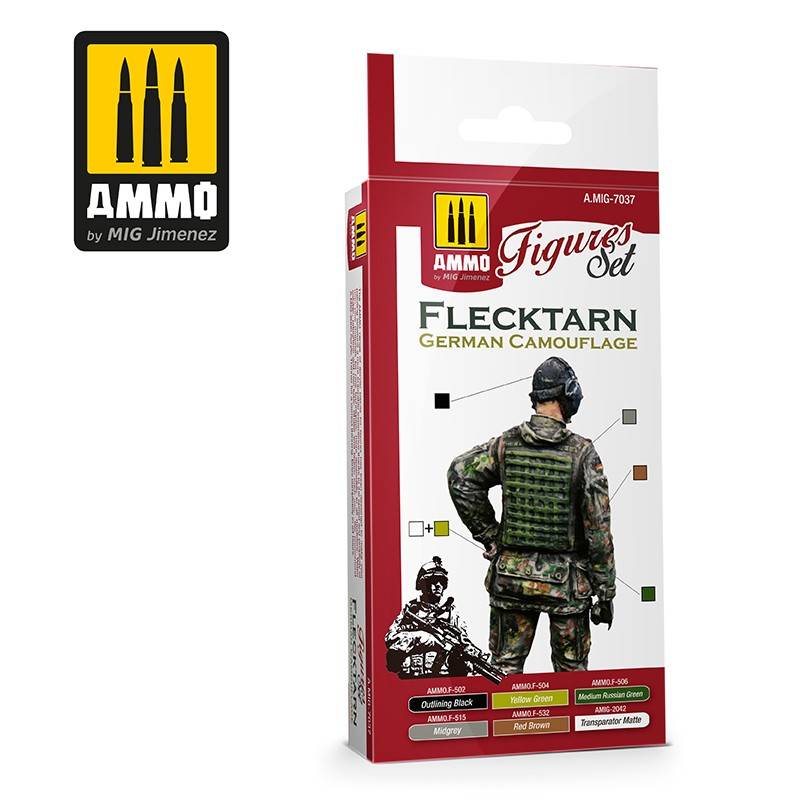 Flecktarn German Camouflage Figures Set – Image 2