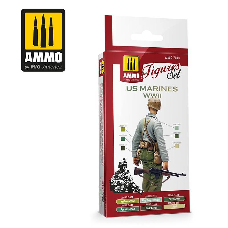 US Marines WWII Figures Set – Image 2