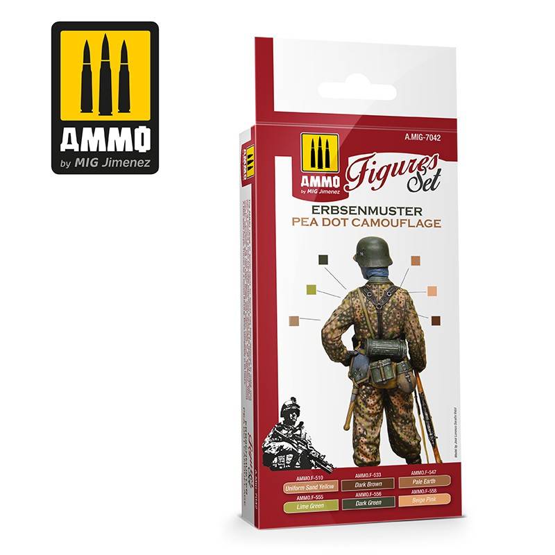 Erbsenmuster Pea Dot Camouflage Figures Set – Image 2