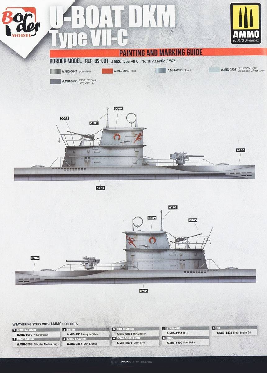 DKM Type VII-C U-Boat Upper Deck – Image 23