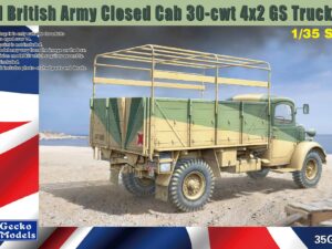 WWII British Army Closed Cab 30cwt 4x2 GS Truck