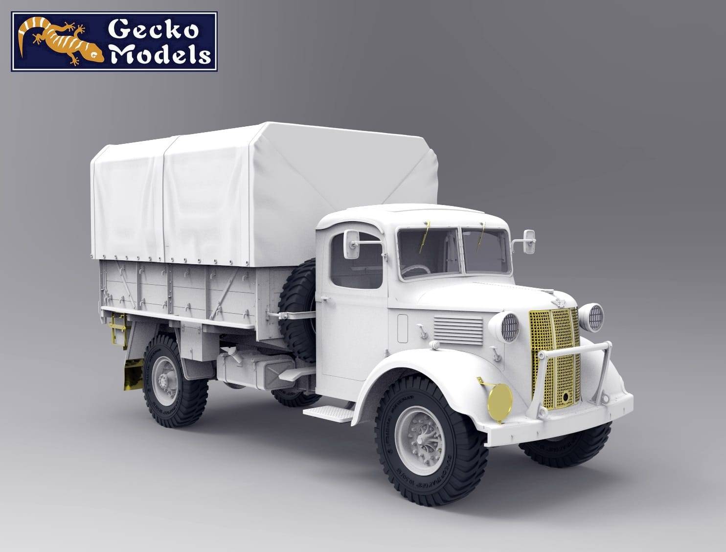 WWII British Army Closed Cab 30cwt 4x2 GS Truck – Image 3