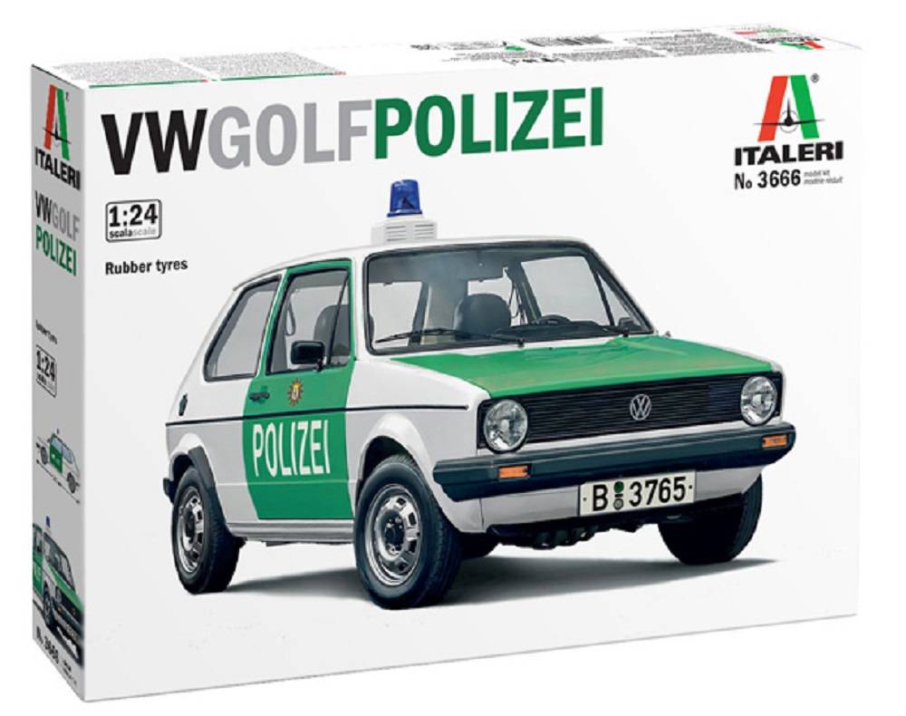 VW Golf Polizei
