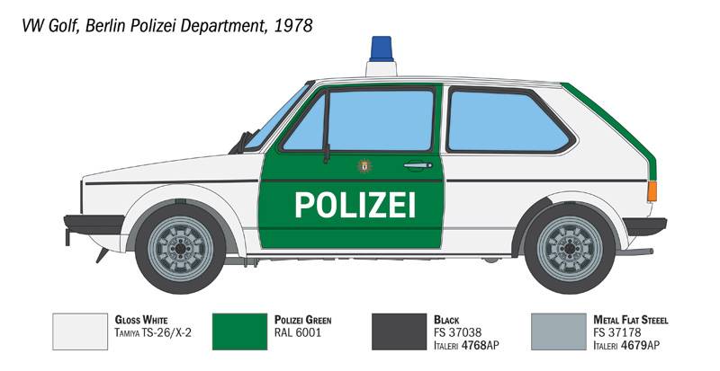 VW Golf Polizei – Image 4