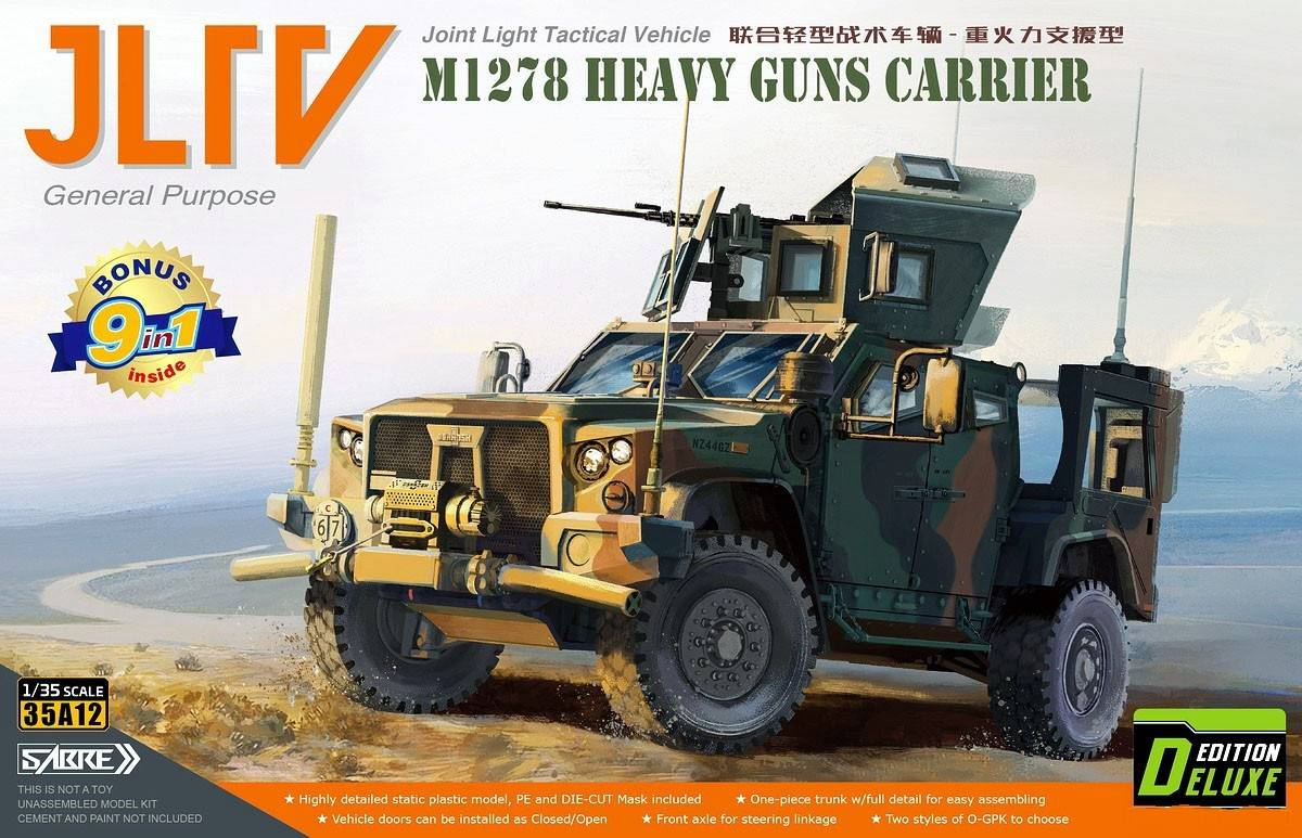 JLTV M1278 Heavy Guns Carrier - Deluxe Edition