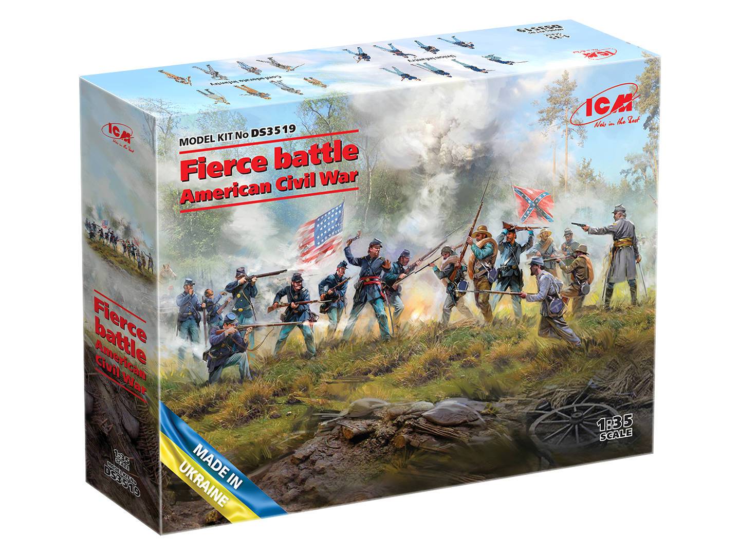 Fierce battle. American Civil War – Image 7