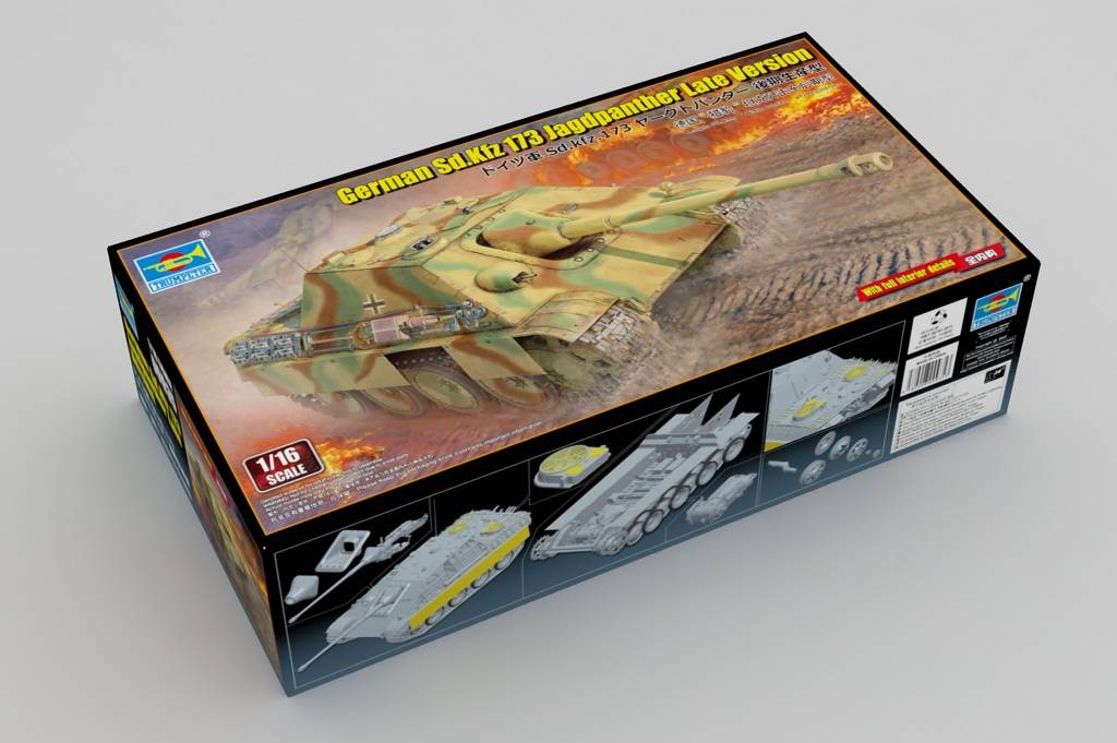German Sd.Kfz 173 Jagdpanther Late Version