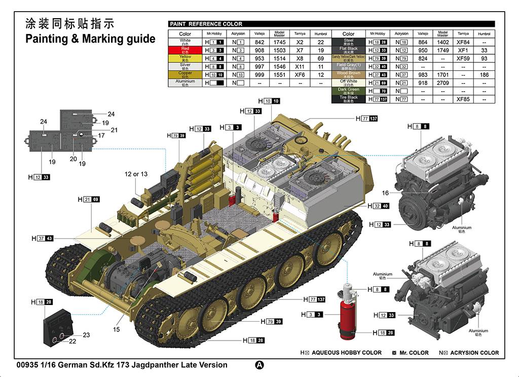 German Sd.Kfz 173 Jagdpanther Late Version – Image 27