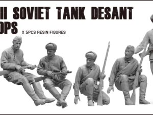 WWII Soviet Tank Desant Troops
