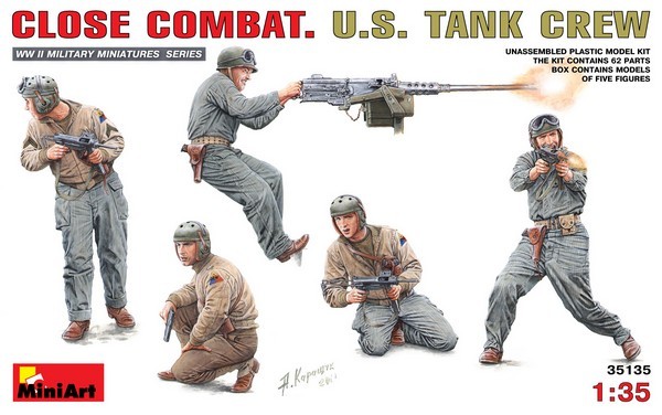 CLOSE COMBAT. U.S. TANK CREW