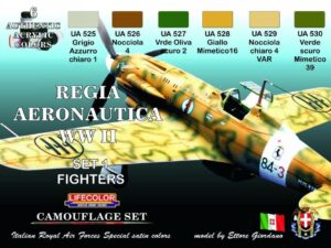 REGIA AERONAUTICA WWII COLOURS SET1