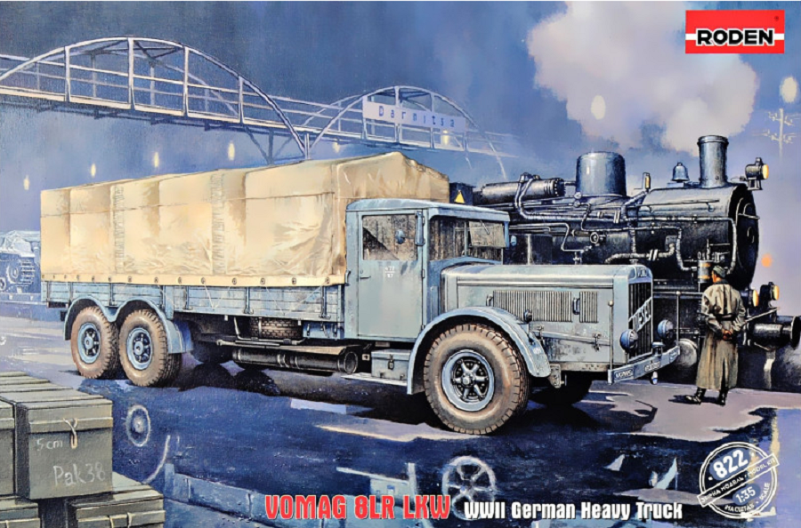 VOMAG 8 LR LKW WWII German Heavy Truck