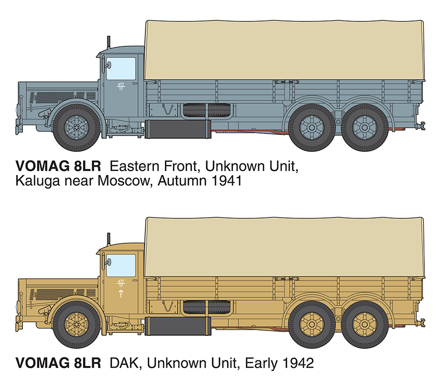 VOMAG 8 LR LKW WWII German Heavy Truck – Image 5