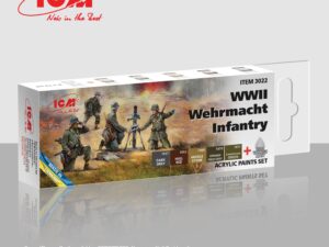 Acrylic Paint Set for WWII Wehrmacht Infantry