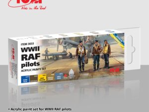 Acrylic paint set for WWII RAF pilots