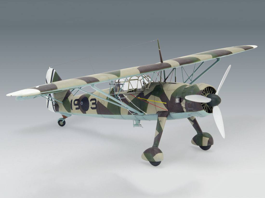 Hs 126A-1 with bomb rack Condor Legion Reconnaissance Plane – Image 2