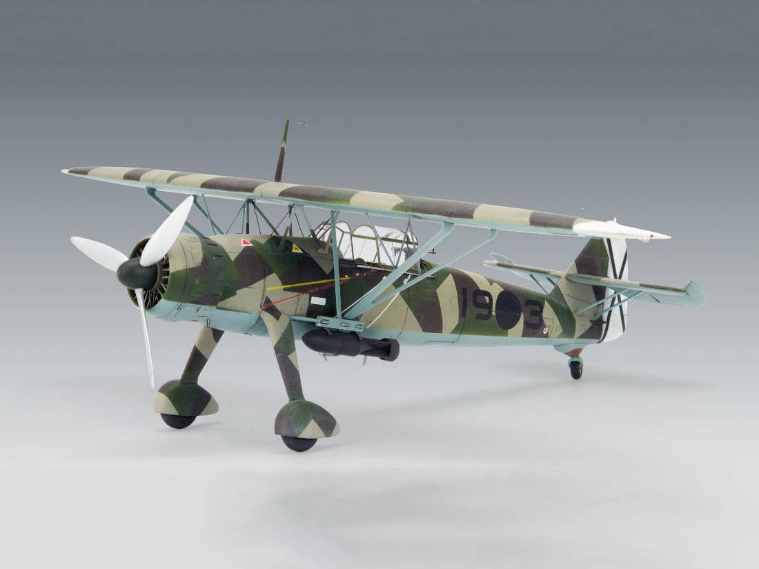 Hs 126A-1 with bomb rack Condor Legion Reconnaissance Plane – Image 4