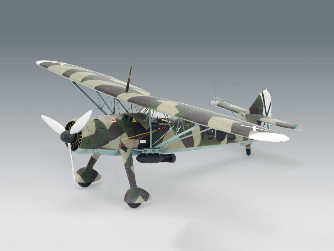 Hs 126A-1 with bomb rack Condor Legion Reconnaissance Plane – Image 5
