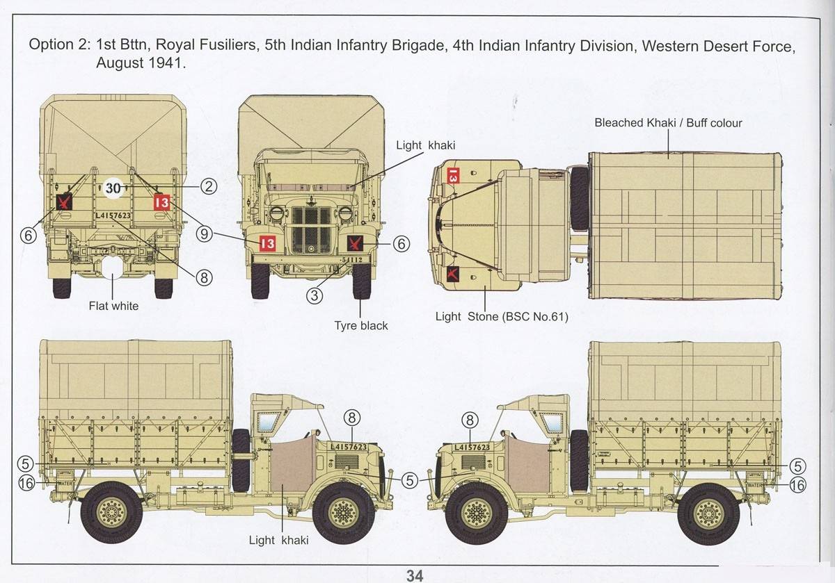WWII British Army Open Cab 30-cwt 4x2 GS Truck – Image 8