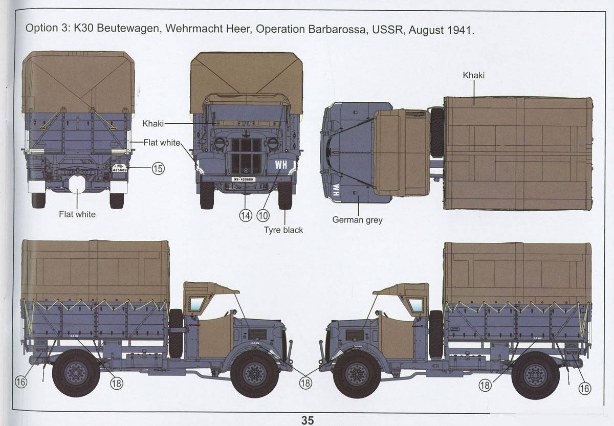 WWII British Army Open Cab 30-cwt 4x2 GS Truck – Image 9