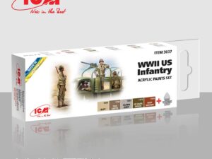 WWII US Infantry Acrylic Paint Set