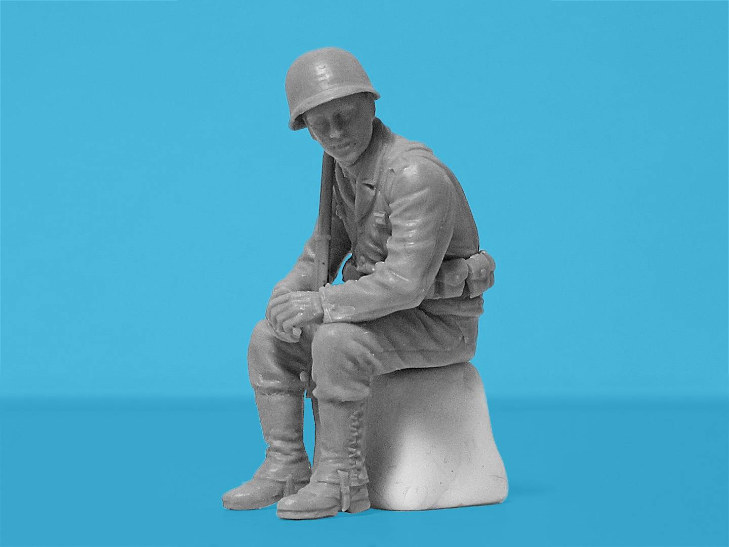 WWII US Military Patrol (G7107 with MG M1919A4) – Image 3