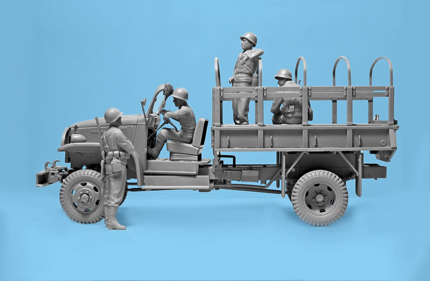 WWII US Military Patrol (G7107 with MG M1919A4) – Image 9