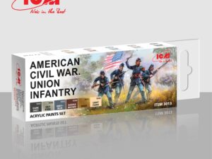 Acrylic paint set for American Civil War Union Infantry