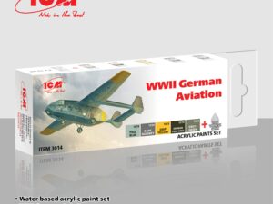 Acrylic paint set WWII German Aviation