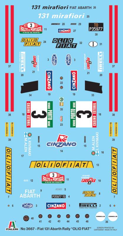 FIAT 131 Abarth Rally OLIO FIAT – Image 11