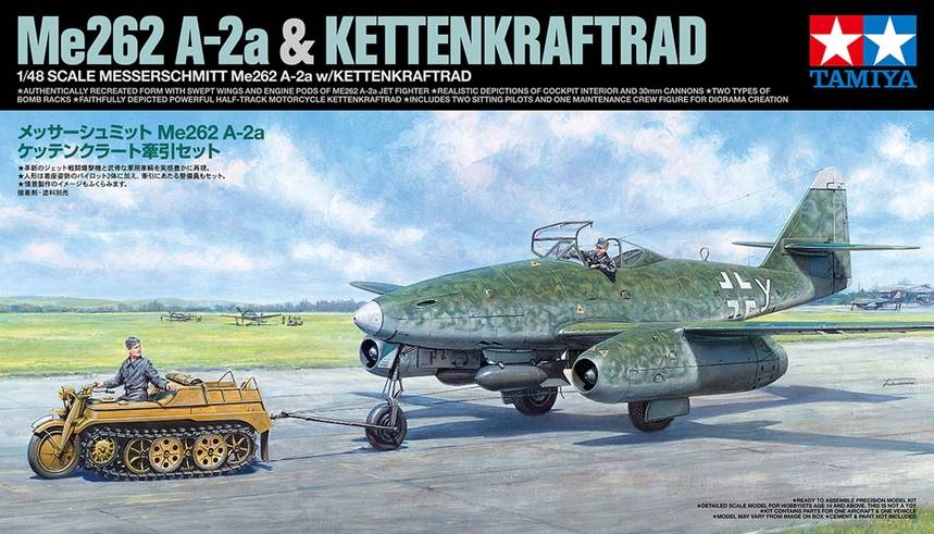 Messerschmitt Me 262 A-2a w/Kettenkraftrad
